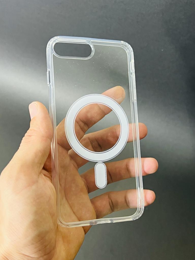 Funda Clear Case Magnético con MagSafe para iPhone 12 - transparente OEM